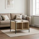Sofabord Sonoma-eg 50 x 49 x 41 cm Konstrueret træ