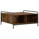 Sofabord Røget eg 50 x 49 x 41 cm Konstrueret træ