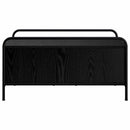 Sofabord Sort eg 90 x 90 x 41 cm Konstrueret træ