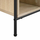 Sofabord Sonoma-eg 90 x 90 x 41 cm Konstrueret træ