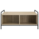 Sofabord Sonoma-eg 90 x 90 x 41 cm Konstrueret træ