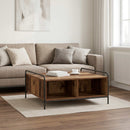 Sofabord Gammelt træ 90 x 90 x 41 cm Konstrueret træ