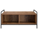 Sofabord Gammelt træ 90 x 90 x 41 cm Konstrueret træ