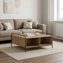 Sofabord Artisan-eg 90 x 90 x 41 cm Konstrueret træ