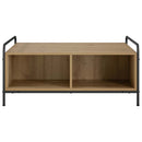 Sofabord Artisan-eg 90 x 90 x 41 cm Konstrueret træ