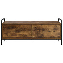 Sofabord Røget eg 99,5 x 49 x 41 cm Konstrueret træ