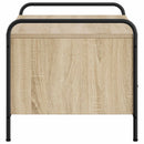 Sofabord Sonoma-eg 99,5 x 49 x 46 cm Konstrueret træ