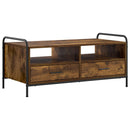 Sofabord Røget eg 99,5 x 49 x 46 cm Konstrueret træ
