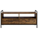 Sofabord Røget eg 99,5 x 49 x 46 cm Konstrueret træ