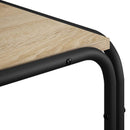 Sidebord Sonoma-eg 100 x 50 x 46 cm Konstrueret træ