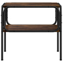 Sidebord Røget eg 100 x 50 x 46 cm Konstrueret træ