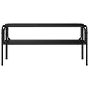 Sidebord Sort eg 100 x 50 x 46 cm Konstrueret træ