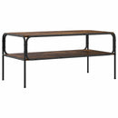 Sidebord Røget eg 100 x 50 x 46 cm Konstrueret træ