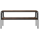 Sidebord Røget eg 100 x 50 x 46 cm Konstrueret træ