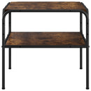 Sidebord Røget eg 100 x 50 x 46 cm Konstrueret træ