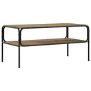 Sidebord Artisan-eg 100 x 50 x 46 cm Konstrueret træ