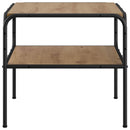Sidebord Artisan-eg 100 x 50 x 46 cm Konstrueret træ
