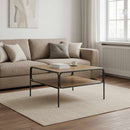 Sidebord Artisan-eg 100 x 50 x 46 cm Konstrueret træ