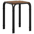 Sidebord Røget eg 41 x 40 x 50 cm Konstrueret træ