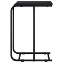 Sidebord Sort eg 40 x 31 x 55 cm Konstrueret træ