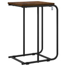 Sidebord Røget eg 40 x 31 x 55 cm Konstrueret træ