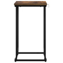 Sidebord Røget eg 40 x 31 x 55 cm Konstrueret træ
