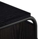 Sidebord Sort eg 40 x 31 x 55 cm Konstrueret træ