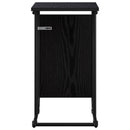 Sidebord Sort eg 40 x 31 x 55 cm Konstrueret træ