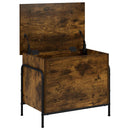 Opbevaringskasse Røget eg 80 x 40 x 49,5 cm Konstrueret træ
