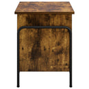 Opbevaringskasse Røget eg 80 x 40 x 49,5 cm Konstrueret træ