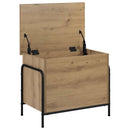 Opbevaringskasse Artisan-eg 80 x 40 x 49,5 cm Konstrueret træ