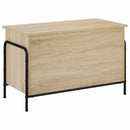 Opbevaringskasse Sonoma-eg 80 x 40 x 49,5 cm Konstrueret træ