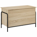 Opbevaringskasse Sonoma-eg 80 x 40 x 49,5 cm Konstrueret træ