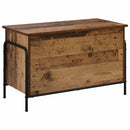 Opbevaringskasse Gammelt træ 80 x 40 x 49,5 cm Konstrueret træ