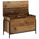 Opbevaringskasse Gammelt træ 80 x 40 x 49,5 cm Konstrueret træ