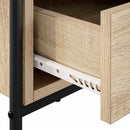 TV-skab 67,5 x 33 x 50 cm Sonoma-eg Konstrueret træ