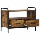 TV-skab 67,5 x 33 x 50 cm Røget eg Konstrueret træ