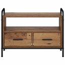 TV-skab 67,5 x 33 x 50 cm Gammelt træ Konstrueret træ