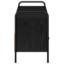 TV-skab 67,5 x 33 x 50 cm Sort eg Konstrueret træ