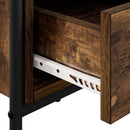 TV-skab 67,5 x 33 x 50 cm Røget eg Konstrueret træ