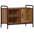 TV-skab 133 x 33 x 50 cm Gammelt træ Konstrueret træ