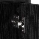 TV-skab 133 x 33 x 50 cm Sort eg Konstrueret træ