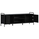 TV-skab 133 x 33 x 50 cm Sort eg Konstrueret træ