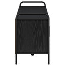 TV-skab 133 x 33 x 50 cm Sort eg Konstrueret træ