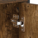 TV-skab 133 x 33 x 50 cm Røget eg Konstrueret træ