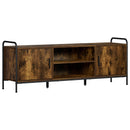 TV-skab 133 x 33 x 50 cm Røget eg Konstrueret træ