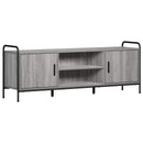 TV-skab 133 x 33 x 50 cm Grå Sonoma Konstrueret træ