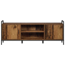 TV-skab 133 x 33 x 50 cm Gammelt træ Konstrueret træ