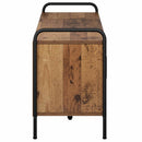 TV-skab 133 x 33 x 50 cm Gammelt træ Konstrueret træ