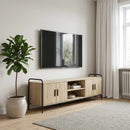 TV-skab 167,5 x 33 x 50 cm Sonoma-eg Konstrueret træ